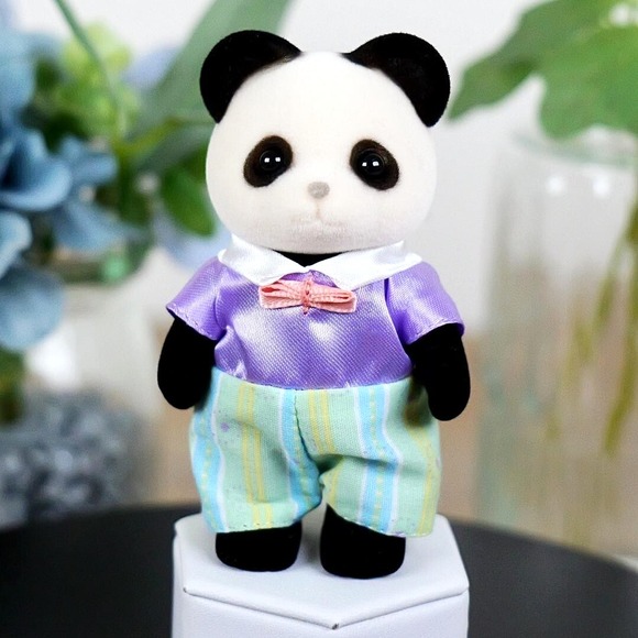 Calico Critters‎ Sylvanian Families Pookie Panda Father - *Please Read* - Picture 3 of 8
